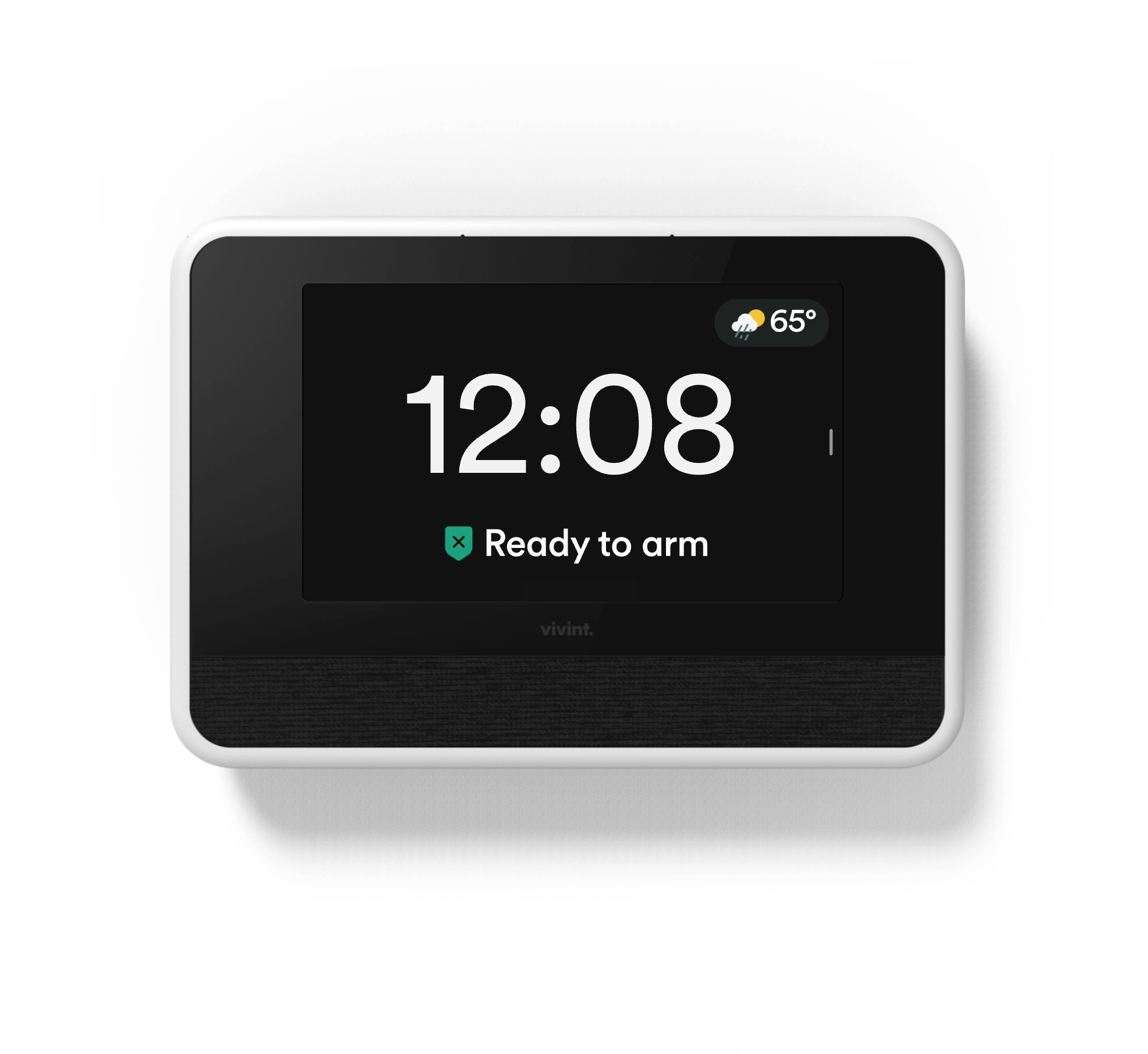 Vivint smart hub displaying glanceable system status