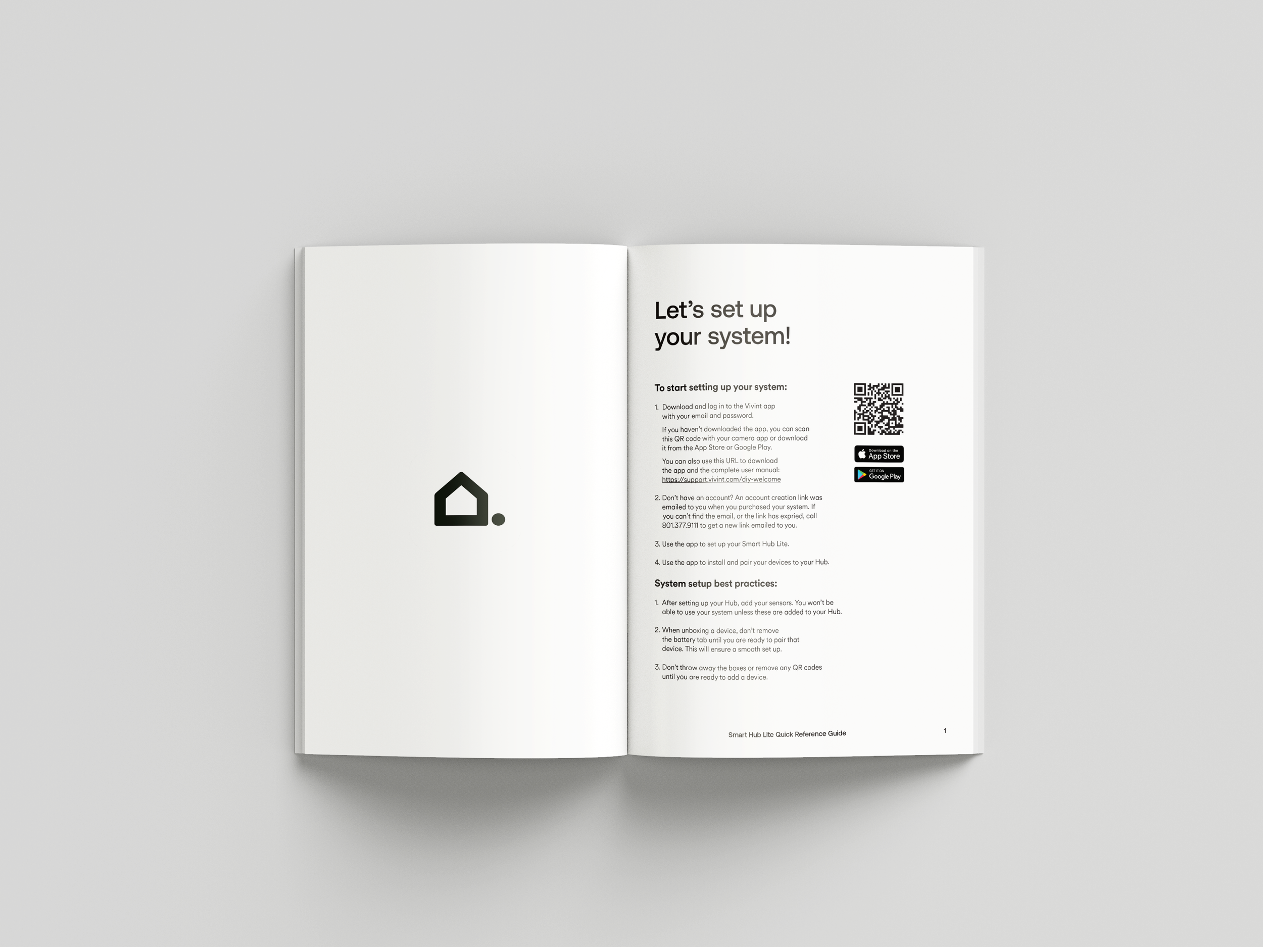 Reference guide intro page